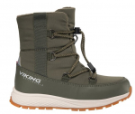 Viking Equip Warm WP SL vaikų žiemos batai &ndash; alyvuogių spalvos