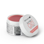 Polygel Excellent Pro Economic Cover vidutinio rožinio smėlio 15 g nagų statybinė medžiaga