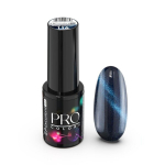 Hibridinis nagų lakas Excellent PRO Pro Colors Cat Eye 116 Žiemos vidurnaktis be HEMA