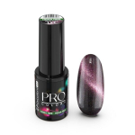 Hibridinis nagų lakas Excellent Pro Colors 111 Velvet Elixir be HEMA, &bdquo;katės akies&ldquo; efektas