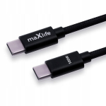 Maxlife Usb-c į Usb-c 2m 100w įkrovimo laidas