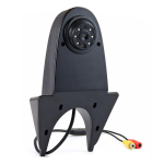 Atbulinės eigos kamera sunkvežimiams HD-502 su IR &bdquo;Night Vision&ldquo;