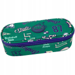 Ovaliame "coolpack" "tuba" "cosmetic Bag" su skyreliais, "polyester 600d"