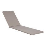Kėdės pagalvėlė Home4You SIMPLE smėlio spalvos 55x195x3cm, poliesteris