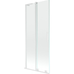 Vonios sienelė Mexen Velar L, 80 x 150 cm, White/Transparent