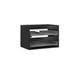 Praustuvo spintelės korpusas Mexen Box-A, 70 cm, 2 stalčiai, Black matt