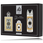 Dovanų rinkinys Lattafa Pride King of Arabia unisex odos-orientalinis kvapas