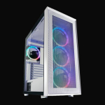 Lc-power 802w White Midi Tower Kompiuterio Dėklas