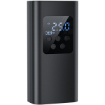 Ne&scaron;iojamas oro kompresorius, 150 PSI, 6000mAh, su 4 antgaliais