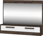 Sieninis veidrodis Meblocross Maximus MXS-14 ąžuolo imitacija, balta auk&scaron;to blizgesio