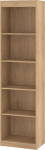Pastatoma lentyna Meblocross Maximus MXS-28 atvira, moderni, ruda, MDF