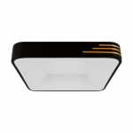 Struhm Librus Led lubinis &scaron;viestuvas 24w 4200k 2970lm 160&deg; juodas/auksinis