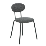 Chair KIRA dark grey
