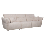 Sofa Home4you CALLA 4-vietė, avižų baltos spalvos, modernus apmu&scaron;alas