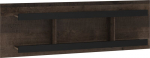 Sieninė lentyna Meblocross Verin VRN-03 Oak Grange / juoda auk&scaron;to blizgumo