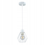 Pakabinamas &scaron;viestuvas Brylant Led E27 Loft baltas