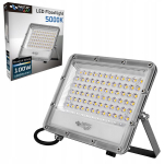 Led Prožektorius 100w Neutralus Baltas 5000k Ip65 Lauko