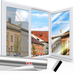 Veidrodinė langų plėvelė Linarun 50x200 cm