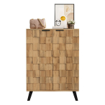 Modernus batų spintelė 80,5x35x109,5 cm, 5 skyriai, reguliuojamos lentynos