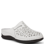 GRUNER SCHUHE Klumpės moterims, Balta, Mules