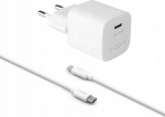 Fixed Mini Pd kelioninis įkroviklis Usb-c 30w su laidu