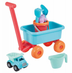 Paplūdimio žaislų rinkinys Ecoiffier Garnished Beach Trolley, įvairių spalvų, 69x20x20 cm