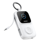 Atsarginis maitinimo &scaron;altinis ("Power Bank") &bdquo;Joyroom&ldquo; i&scaron;orinė baterija JR-W19 5000mAh 5W, balta