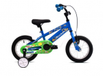 Vaiki&scaron;kas dviratis Capriolo Rocker, 12", mėlynas/žalias