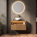Pakabinamas praustuvas, keramika, LED sensorius, 80 cm, 1 vnt