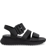 RIEKER Basutės moterims, Juoda, Sandals