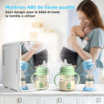Automobilinis &scaron;aldytuvas 10L Mini &scaron;aldytuvas su LED veidrodžiu, 10L Mini &scaron;aldytuvas su LED veidrodžiu