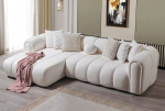 Sofa N-Line Left, balta
