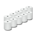 Qoltec Terminis popierius 80 x 80 | 65 g/m&sup2; | 10 vnt. | Be BPA