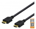 Deltaco HDMI-1010D, HDMI, 1 m