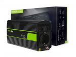 Green Cell galios keitiklis nuo 12 V iki 230 V 500W/1000W Modifikuota sinuso banga