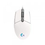 Laidinė žaidimų pelė Logitech G102 Lightsync, balta