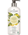 Skystas rankų muilas Attitude Super Leaves, 473 ml