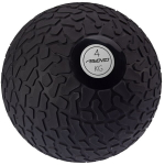 Svorinis kamuolys Avento Slam Ball Textured, 4 kg, juodas