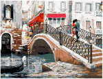 Pie&scaron;imo rinkinys pagal skaičius Aistringa Venecija 40x50