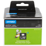 dymo popierinės etiketės 57 mm x 32 mm, baltos, 1000 vnt., 11354, s0722540