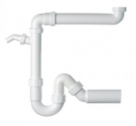 Vietą taupantis plautuvės sifonas Franke 1 1/2"