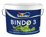 Dažai vidaus darbams BINDO 3 2.5L Sadolin, Balta spalva