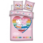 Vaiki&scaron;kas patalynės komplektas Peppa Pig, 2 dalių