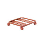 Padėklas su ratukais Carrello Quadrato 6.5 cm