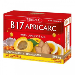Maisto papildas Terezia B17 Aprikarkas su abrikosų aliejumi, 60 kapsulių