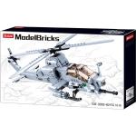 Konstruktorius Sluban Attack helicopter, 482 vnt., 6+