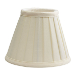 Sieninio &scaron;viestuvo gaubtas Elstead Lighting Clip shades LS162-WHT