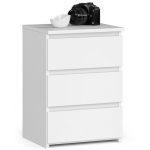 Komoda Akord CL3, balta
