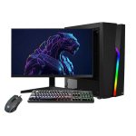 Kompiuteris Gaming PC 6.1 Plus Komplekt, Intel&reg; Core&trade; i5-14400F 4.7 GHz, 1 TB SSD, RAM 32 GB, GeForce RTX&trade; 5060 8GB, PSU 600W, Windows 11 24″ 1920 x 1080 @ 180Hz