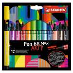Stabilo - Pen 68 MAX Arty (12 pcs) (204092)